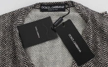 Load image into Gallery viewer, Dolce & Gabbana Elegant Black and White Wool Cardigan