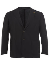 Load image into Gallery viewer, Colombo Elegant Black Cashmere Jacket
