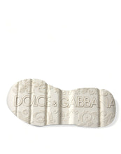 Load image into Gallery viewer, Dolce & Gabbana Beige White Daymaster Low Top Leather Sneakers Shoes