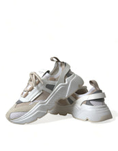 Load image into Gallery viewer, Dolce & Gabbana Beige White Daymaster Low Top Leather Sneakers Shoes