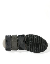 Load image into Gallery viewer, Dolce & Gabbana Black White Slip On Sneakers Sorrento Shoes