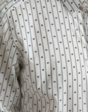 Load image into Gallery viewer, Dolce & Gabbana White Patterned Men GOLD Formal Dress Shirt