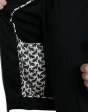 Load image into Gallery viewer, Dolce & Gabbana Black Cotton Full Zip Long Sleeves Sweater