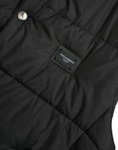 Load image into Gallery viewer, Dolce & Gabbana Black Polyester Padded Vest Logo Jacket