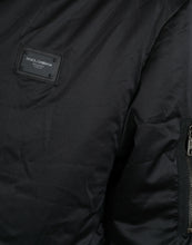 Load image into Gallery viewer, Dolce & Gabbana Black Polyester Hooded Logo Full Zip Jacket