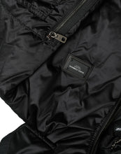 Load image into Gallery viewer, Dolce & Gabbana Black Polyester Hooded Logo Full Zip Jacket