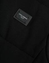 Load image into Gallery viewer, Dolce & Gabbana Black Rayon Buttoned Vest Logo Jacket