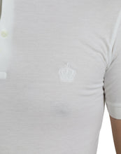 Load image into Gallery viewer, Dolce & Gabbana White Collared Short Sleeve Crown T-shirt