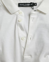 Load image into Gallery viewer, Dolce & Gabbana White Collared Short Sleeve Crown T-shirt