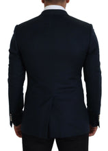 Load image into Gallery viewer, Dolce & Gabbana Elegant Cashmere-Silk Blend Blue Blazer