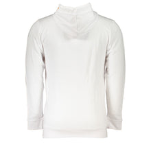 Load image into Gallery viewer, Cavalli Class Sleek White Designer Hoodie with Zip Detail