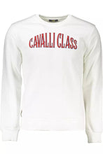 Load image into Gallery viewer, Cavalli Class Elegant White Embroidered Sweatshirt