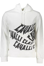 Load image into Gallery viewer, Cavalli Class Elegant White Hooded Sweatshirt