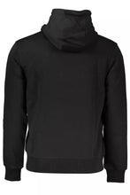 Load image into Gallery viewer, Cavalli Class Elegant Hooded Sweatshirt in Classic Black