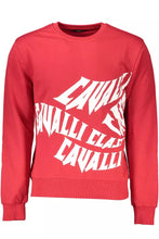 Load image into Gallery viewer, Cavalli Class Elegant Pink Round Neck Sweater