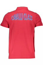 Load image into Gallery viewer, Cavalli Class Elegant Pink Cotton Polo with Chic Detailing