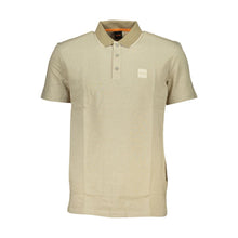 Load image into Gallery viewer, Hugo Boss Elegant Beige Cotton Polo with Contrast Accents
