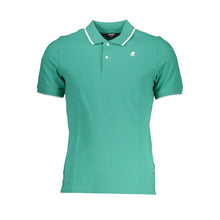 Load image into Gallery viewer, K-WAY Elegant Green Cotton Stretch Polo Shirt