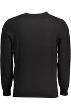 Load image into Gallery viewer, Lyle & Scott Elegant Long-Sleeved Black Cotton-Wool Blend Sweater