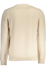 Load image into Gallery viewer, Lyle & Scott Beige Wool Blend Round Neck Sweater