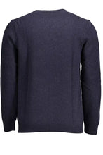 Load image into Gallery viewer, Lyle & Scott Classic Blue Wool Blend Sweater
