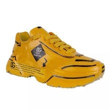 Load image into Gallery viewer, Dolce & Gabbana Chic Calfskin Low Sneakers with Artistic Flair