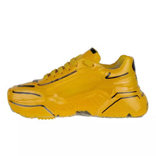 Load image into Gallery viewer, Dolce & Gabbana Chic Calfskin Low Sneakers with Artistic Flair