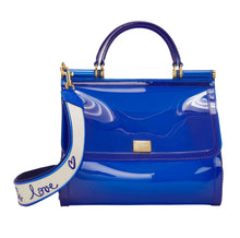 Load image into Gallery viewer, Dolce & Gabbana Elegant Blue Sicily Crossbody Bag