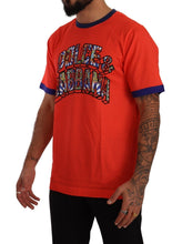 Load image into Gallery viewer, Dolce & Gabbana Elegant Orange Crew Neck Logo Tee