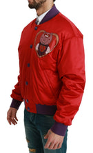 Load image into Gallery viewer, Dolce & Gabbana Red YEAR OF THE PIG Bomber Jacket