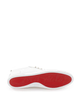 Load image into Gallery viewer, Christian Louboutin Elegant White Leather Sneaker Elegance