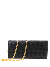 Load image into Gallery viewer, Bottega Veneta Elegant Black Leather Mini Bag Wallet on Chain