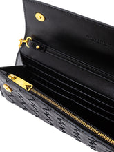 Load image into Gallery viewer, Bottega Veneta Elegant Black Leather Mini Bag Wallet on Chain