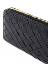 Load image into Gallery viewer, Bottega Veneta Elegant Intreccio Leather Zip Wallet