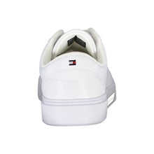 Load image into Gallery viewer, Tommy Hilfiger Elegant White Lace-up Sneakers