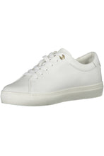 Load image into Gallery viewer, Tommy Hilfiger Sleek White Lace-Up Sneakers