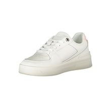 Load image into Gallery viewer, Tommy Hilfiger Elegant White Lace-Up Sneakers with Contrast Detail