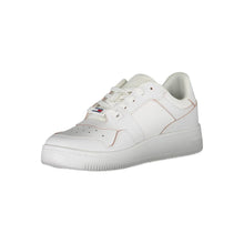 Load image into Gallery viewer, Tommy Hilfiger Chic White Lace-up Sneakers with Contrast Detail