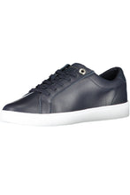 Load image into Gallery viewer, Tommy Hilfiger Chic Blue Lace-up Sneakers with Logo Accent