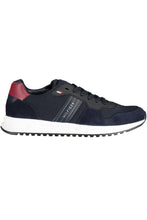 Load image into Gallery viewer, Tommy Hilfiger Eco-Conscious Blue Sneakers with Logo Accent