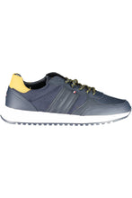 Load image into Gallery viewer, Tommy Hilfiger Sleek Blue Sneakers with Contrasting Sole
