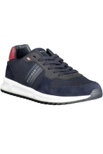 Load image into Gallery viewer, Tommy Hilfiger Eco-Conscious Blue Sneakers with Logo Accent