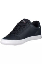 Load image into Gallery viewer, Tommy Hilfiger Bold Blue Lace-Up Sneakers with Contrast Accents