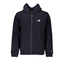 Load image into Gallery viewer, Tommy Hilfiger Chic Blue Hooded Sweatshirt with Zip Detail