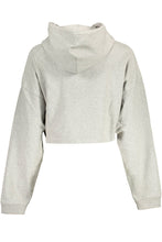 Load image into Gallery viewer, Tommy Hilfiger Chic Gray Embroidered Hoodie With Sleek Logo