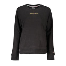 Load image into Gallery viewer, Tommy Hilfiger Elegant Long Sleeve Sweatshirt in Black
