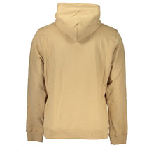 Load image into Gallery viewer, Tommy Hilfiger Beige Cotton Hooded Sweatshirt with Central Pocket