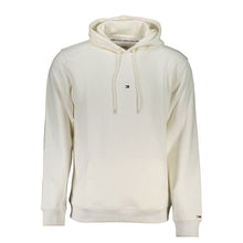 Load image into Gallery viewer, Tommy Hilfiger Chic White Hooded Fleece Sweatshirt