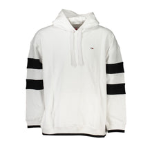 Load image into Gallery viewer, Tommy Hilfiger Chic White Hooded Sweatshirt with Contrast Details