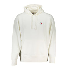 Load image into Gallery viewer, Tommy Hilfiger Elegant White Hooded Cotton Sweatshirt